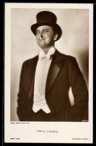 Schauspieler harry liedtke - ak,