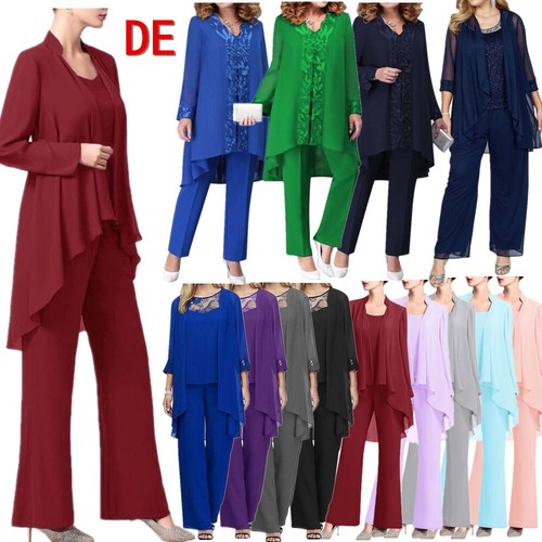 Damen hose anzüge stück - hose, 3