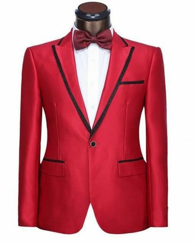 Herren rot anzug - herren, fit